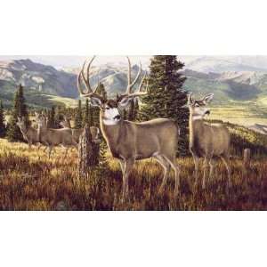  Ron Van Gilder   Moving Up Mule Deer