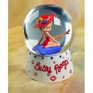 Betty Boop plays look of love Waterglobe music box:  Home 