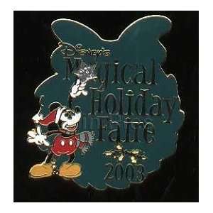    Mickey Christmas Holiday Faire 2003 WDW Disney PIN 