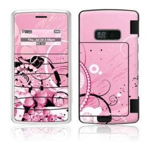 LG enV2 Skin Cover Case Decal VX9100 Pink Hearts  