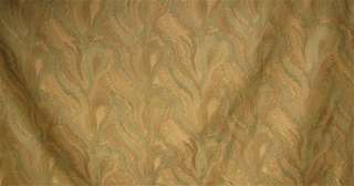 yards Incredible Blue Peach Mocha Marbleized Tapestry Upholstery 