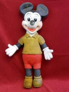 Vintage Disney Mickey Mouse Bend A Twist Doll Disneyana Memorabllia 