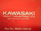USED Kawasaki 81 82 AR50 A1 AR80 A1 A1A Owners & Shop Service Manual 