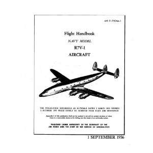  Lockheed R7V Aircraft Flight Manual: Lockheed: Books