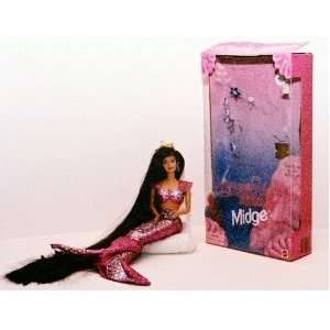  1995 Jewel Hair Mermaid Midge Toys & Games