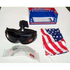  ALL Star Global Vision Goggles KIT Fits Over Prescription 