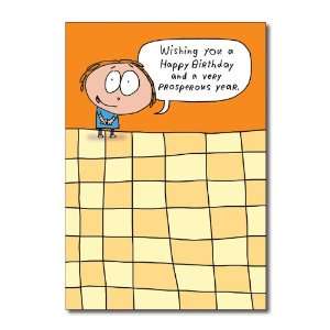  Funny Birthday Card Prosperous Year Humor Greeting Stan 