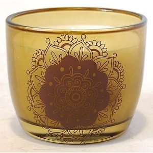  New View 9.8 oz. Medallion Filled Candle