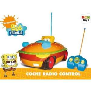   SPONGEBOB   JUMBO 12 REMOTE CONTROL KRABBY PATTY RC CAR: Toys & Games
