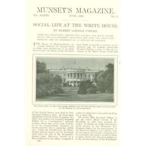   Social Life At White House President Washington DC: Everything Else