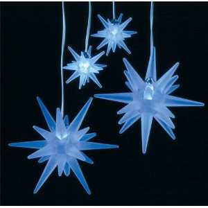   LED Blue Starburst Commercial Grade Christmas Lights: Home & Kitchen