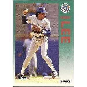  1992 Fleer #333 Manny Lee