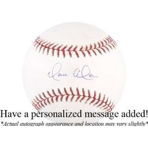  Moises Alou Personalized Autographed Baseball Sports 
