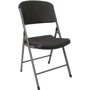  Black Plastic Folding Chair [DAD YCD 48Z GG]: Office 