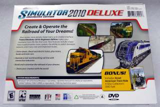 Trainz Simulator 2010 Engineers Edition Deluxe USA DVD  
