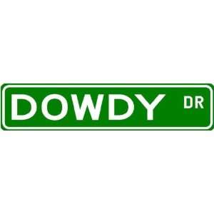  DOWDY Street Name Sign ~ Family Lastname Sign ~ Gameroom 