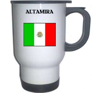  Mexico   ALTAMIRA White Stainless Steel Mug Everything 