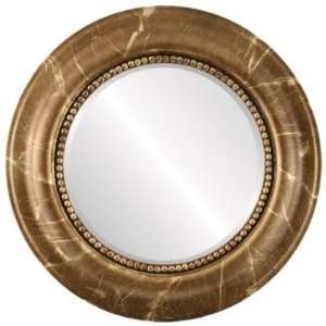  Chicago Circle in Champagne Gold Mirror and Frame