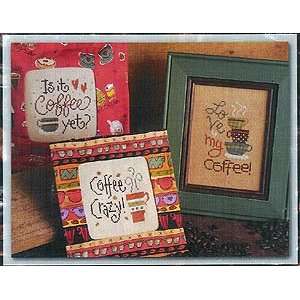  Coffee Crazy   Cross Stitch Pattern: Arts, Crafts & Sewing