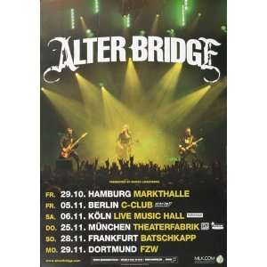  Alter Bridge   Isolation 2010   CONCERT POSTER from 