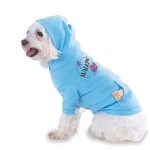WALKING Chick Hooded (Hoody) T Shirt with pocket for your Dog or Cat 