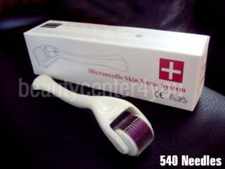   Needle White Skin Roller,1.5mm Derma Wrinkles,Deep Scars,Acne  