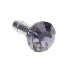  Purple Diamond Headset Dustproof Plug Cover 3.5mm for 