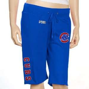Chicago Cubs Ladies Royal Blue Spectator Shorts  Sports 