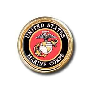  US Marines METAL Auto Emblem Automotive