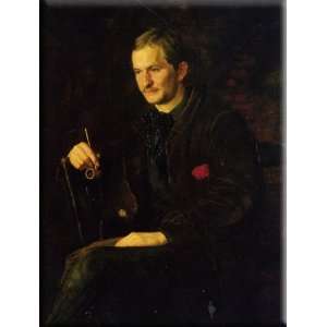   Student 23x30 Streched Canvas Art by Eakins, Thomas