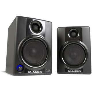 what s in the box m audio av 40 active 2 way desktop monitor speakers 