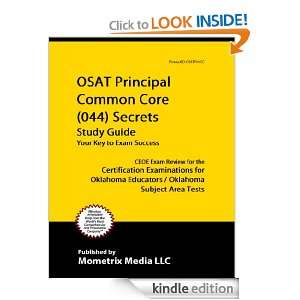 OSAT Principal Common Core (044) Secrets Study Guide CEOE Exam Review 