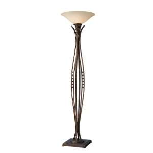  Murray Feiss Hollywood Palm 1 Light Torchiere Lamp T1170 