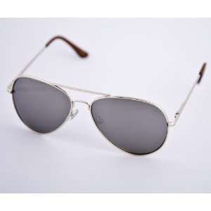  The Collective   Gold Frame Sunglasses with Mirror Lenses 