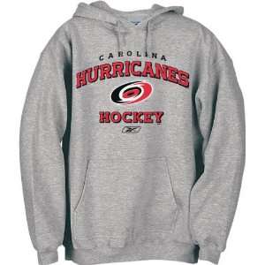  Carolina Hurricanes Stacked Logo Hooded Fleece Sweatshirt 