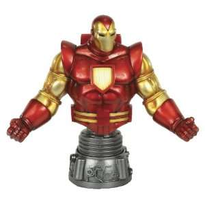   Invincible Iron Man Mini Bust (Space Armor Version) Toys & Games