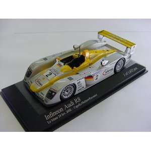    1/43 Minichamps Audi R8 Le Mans 24 Hrs. 2002 #2 Toys & Games