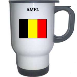  Belgium   AMEL White Stainless Steel Mug Everything 