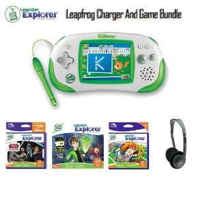  Leapfrog Leapster Explorer 39100 Green Game System With Leapfrog 