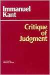 The Critique of Judgment, (0872200256), Immanuel Kant, Textbooks 