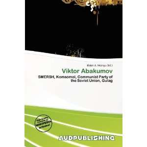 Viktor Abakumov (9786200499578) Eldon A. Mainyu Books