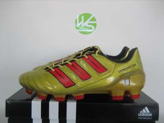 NEW ADIDAS adiPower Predator TRX FG Soccer Boots Gold Mens 7.5 US 