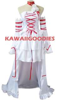 Pandora Hearts Cosplay Alice White Rabbit Costume  