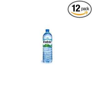 Volvic Water, 50.7100 ounces (Pack of12):  Grocery 