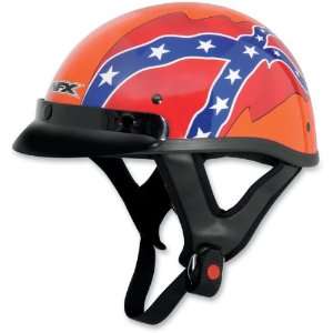  AFX FX 70 Half Motorcycle Helmet Rebel Orange Automotive