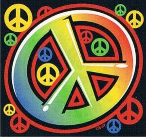 PEACE Symbol Sign Anti War Rock n Roll Cool Pacifst Love Indie Kids T 