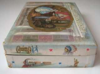   AMERICAN CUSTOM CANDY BOX Frontier, Civil War, Colonial Graphics