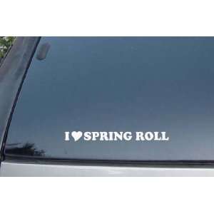  I Love Spring Roll Vinyl Decal Stickers: Everything Else