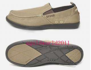 New Crocs1 Walu Mens Canvas Shoes M7 M11  