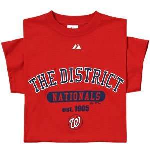  Majestic MLB City Nickname T Shirts   Washington Nationals 